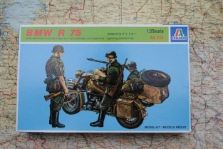 Italeri 315 BMW R75 with SIDE CAR motorcycle